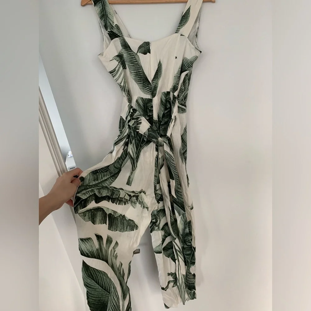 Massimo Dutti Linen Jumpsuit - Picture 4 of 4